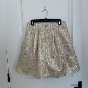 Maeve Gold A-Line Skirt